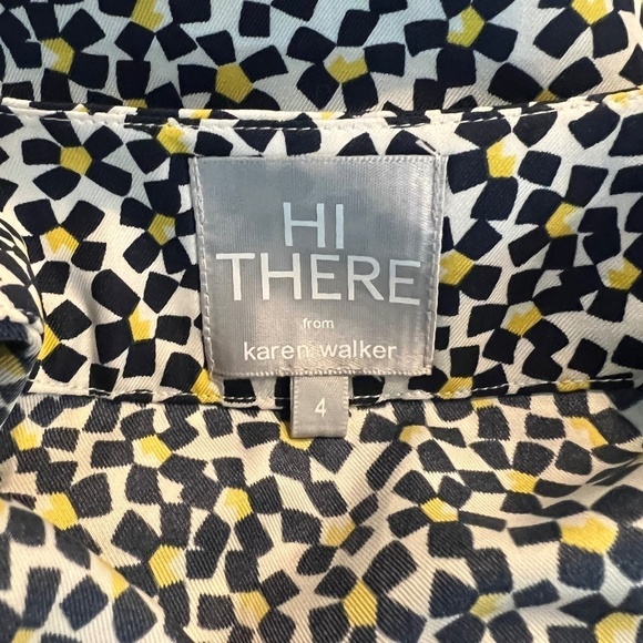 Karen Walker | Sleeveless Daisy Print Dress - Picture 9 of 10